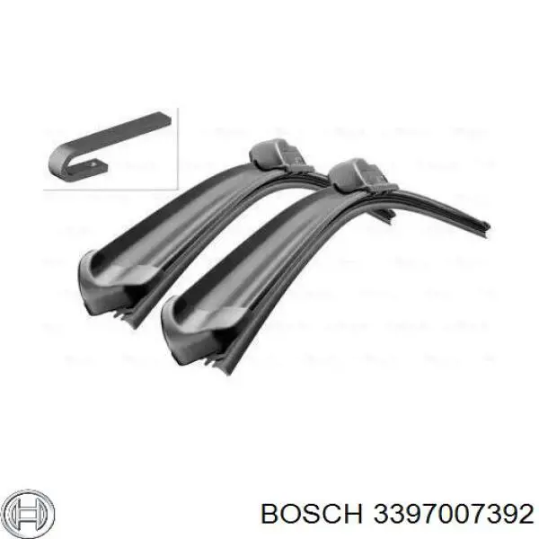 Щітка-двірник лобового скла, водійська Bosch 3397007392 ціна, від 26.93 USD