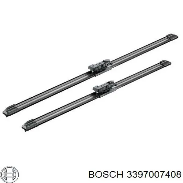 3397007408 Bosch щітка-двірник лобового скла, водійська