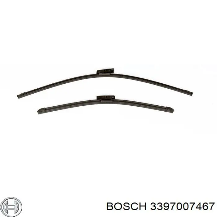 3397007467 Bosch щітка-двірник лобового скла, комплект з 2-х шт.