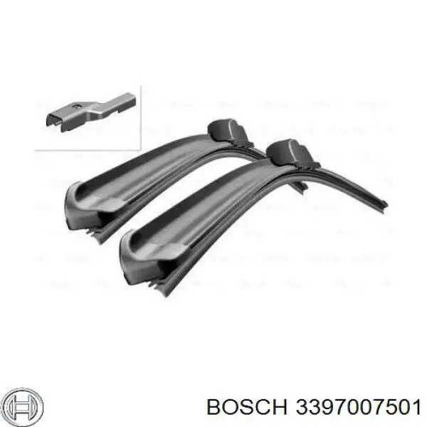 Щітки склоочисника 3397007501 Bosch