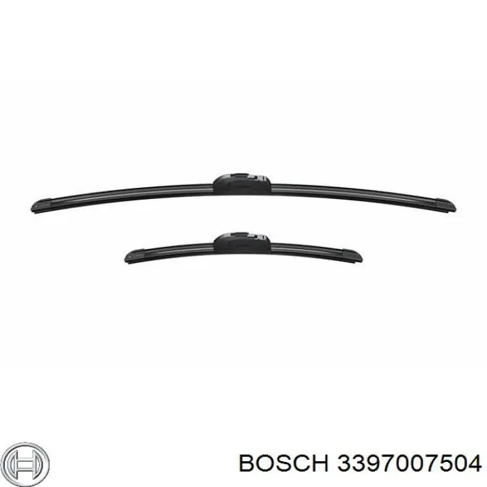 Щітка-двірник лобового скла, комплект з 2-х шт. Bosch 3397007504 ціна, від 20.96 USD