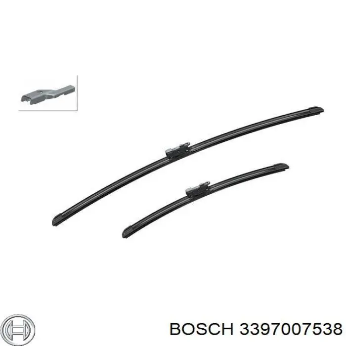 3397007538 Bosch Склоочисники лобового скла