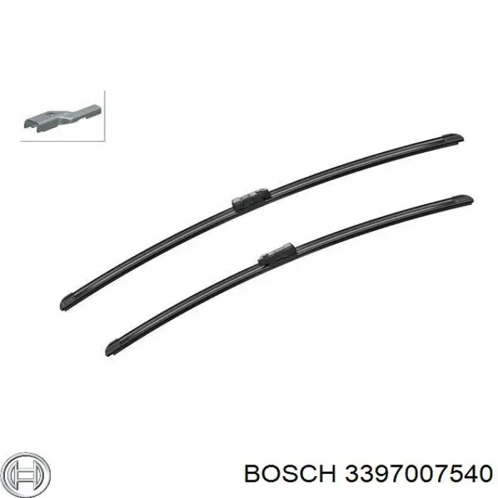 3397007540 Bosch Склоочисники лобового скла