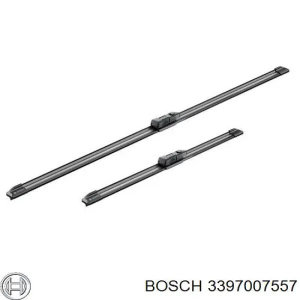 3397007557 Bosch щітка-двірник лобового скла, комплект з 2-х шт.
