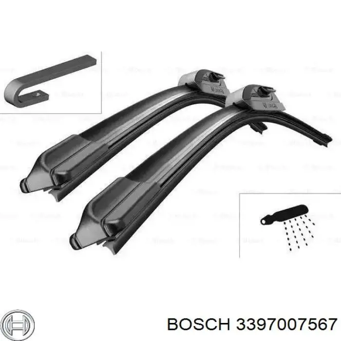Двірники Bosch 3397007567