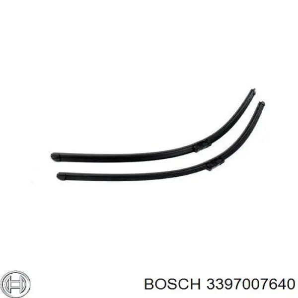 3397007640 Bosch щітка-двірник лобового скла, комплект з 2-х шт.