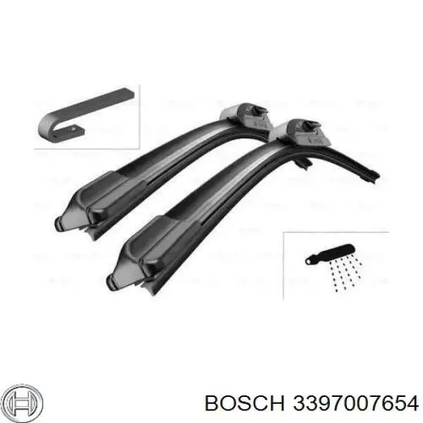 Щітки склоочисника 3397007654 Bosch