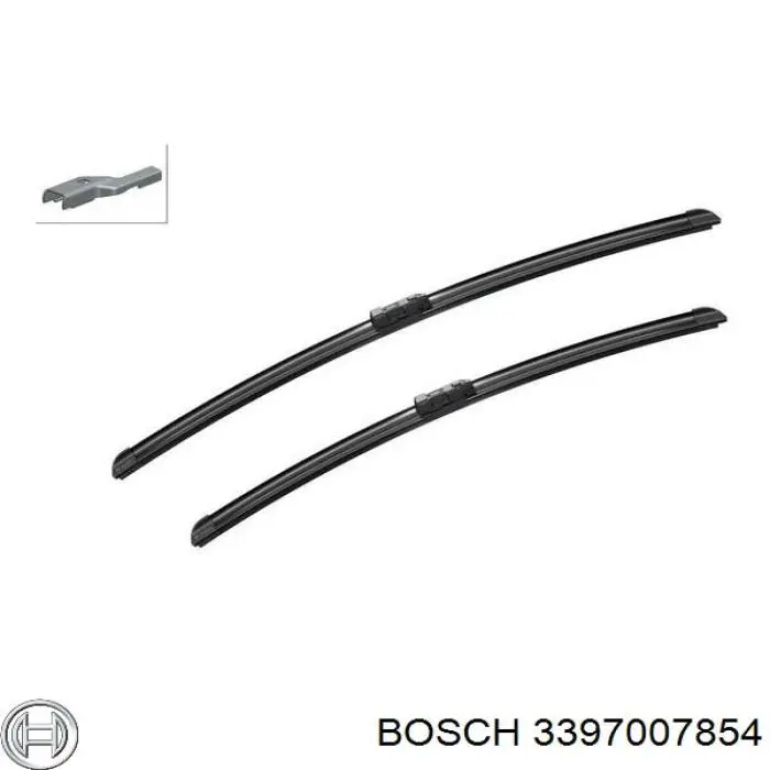 3397007854 Bosch щітка-двірник лобового скла, комплект з 2-х шт.