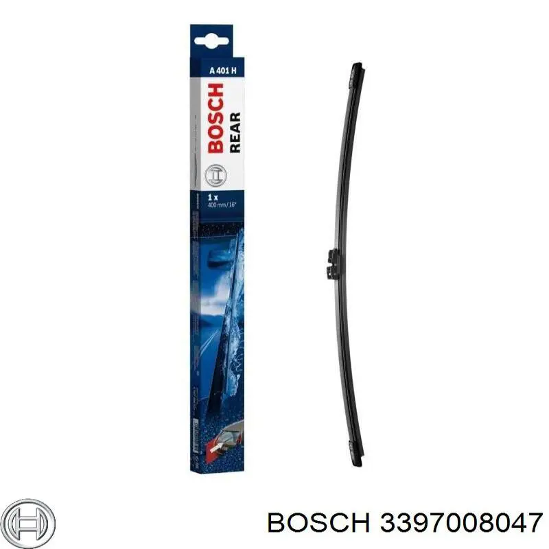3397008047 Bosch щітка-двірник заднього скла