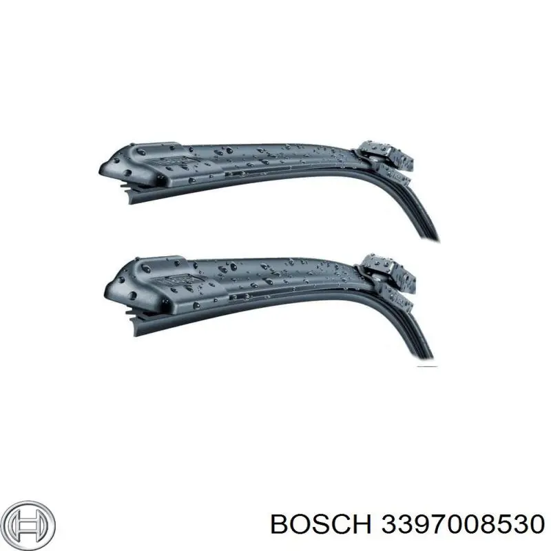 Щітка склоочисника лобового скла, пасажирська Bosch 3397008530