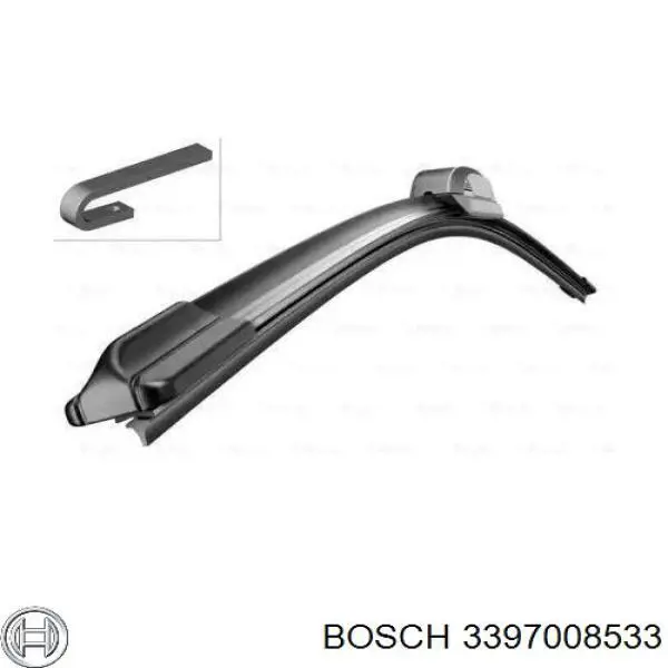 Щітка двірника права Bosch 3397008533