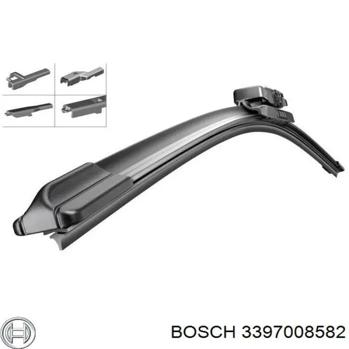 Купити 3397008582 Bosch Щітка-двірник лобового скла, пасажирська