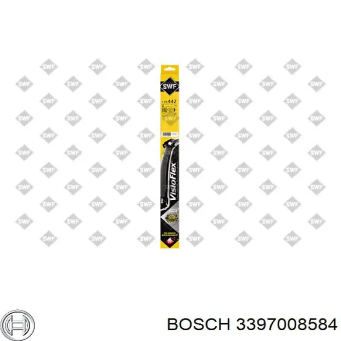 Щітка-двірник лобового скла, водійська 3397008584 Bosch