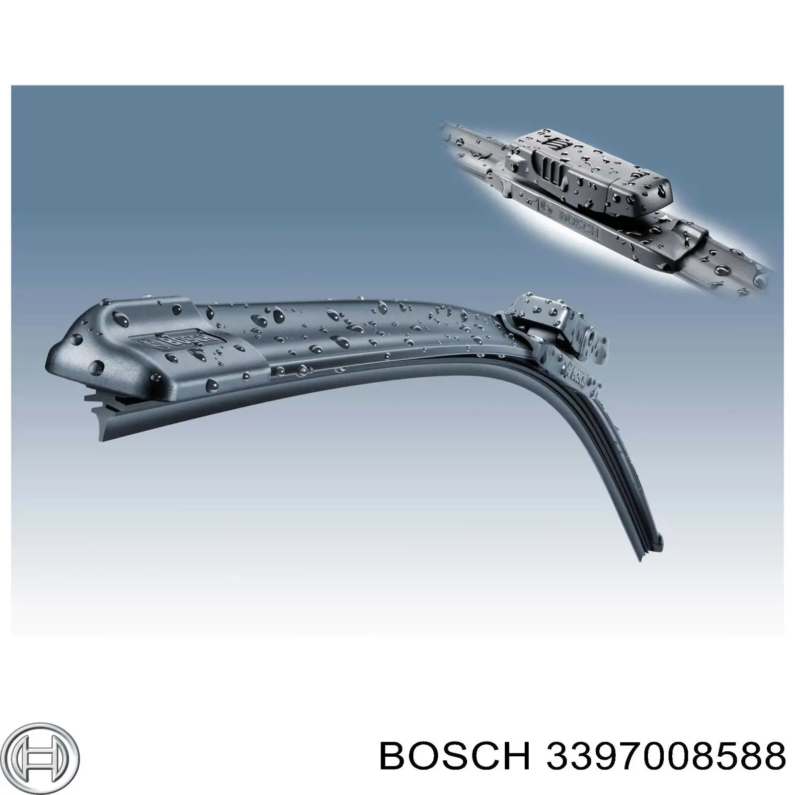 3397008588 Bosch щітка-двірник лобового скла, водійська