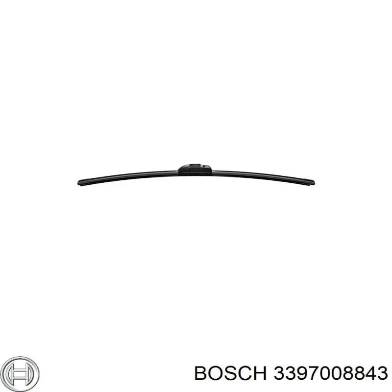 3397008843 Bosch Щітка двірника ліва