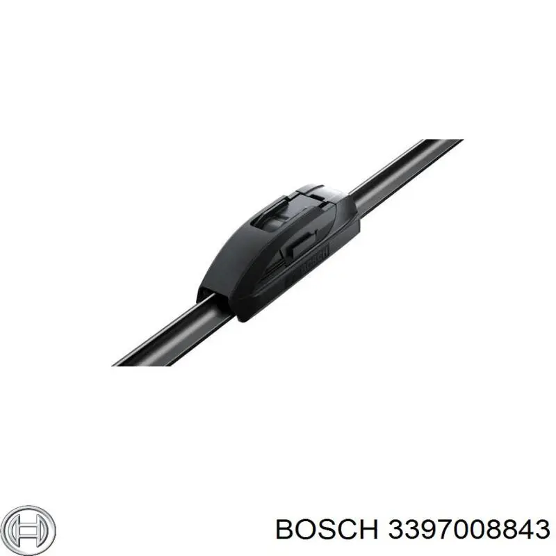 Щітка-двірник лобового скла, водійська Bosch 3397008843 ціна, від 10.93 USD