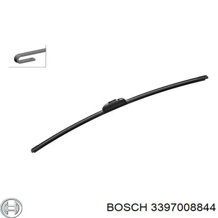 3397008844 Bosch щітка-двірник лобового скла, водійська