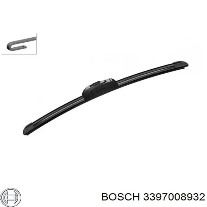 3397008932 Bosch Щітка двірника права