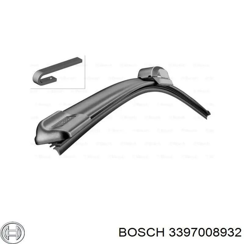 3397008932 Bosch щітка-двірник лобового скла, пасажирська