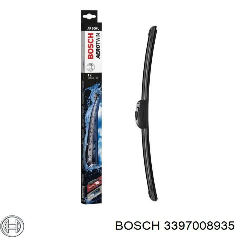 3397008935 Bosch щітка-двірник лобового скла, пасажирська