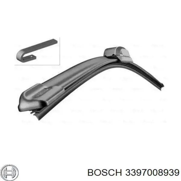 Купити 3397008939 Bosch Щітка-двірник лобового скла, водійська
