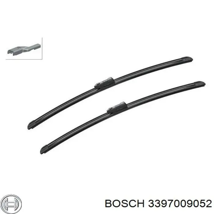 Щітка склоочисника лобового скла, водійська Bosch 3397009052