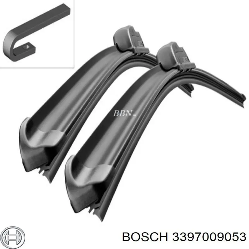 Двірники Bosch 3397009053