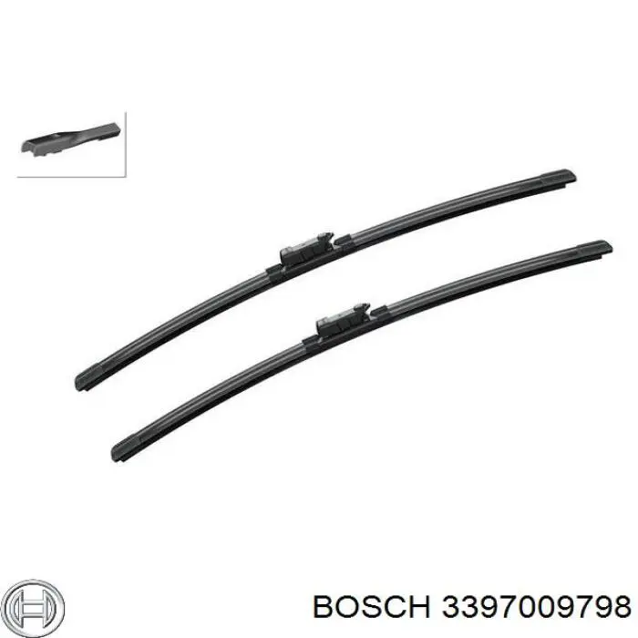 Двірники Bosch 3397009798