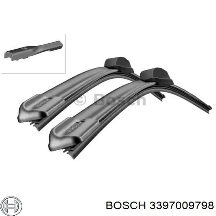 3397009798 Bosch Склоочисники лобового скла