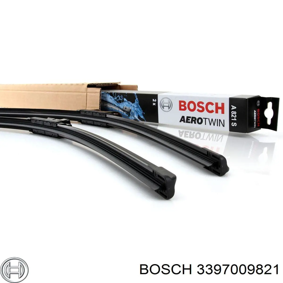 3397009821 Bosch щітка-двірник лобового скла, комплект з 2-х шт.