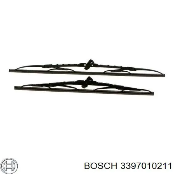 3397010211 Bosch щітка-двірник лобового скла, комплект з 2-х шт.