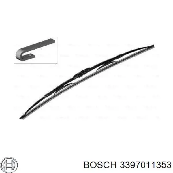 3397011353 Bosch Щітка двірника права