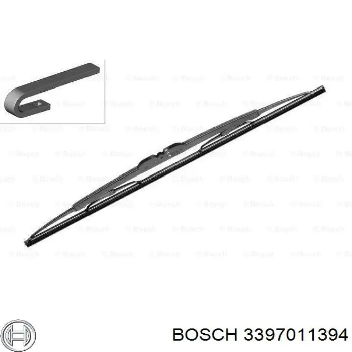3397011394 Bosch щітка-двірник лобового скла, комплект з 2-х шт.