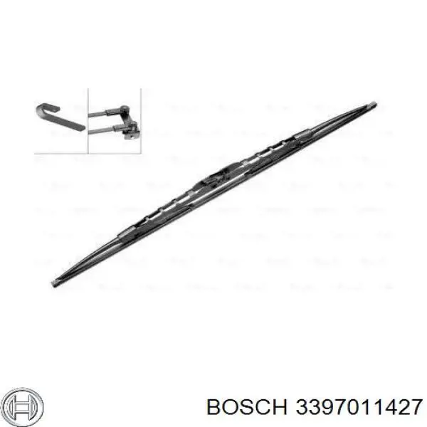 Купити 3397011427 Bosch Щітка-двірник лобового скла, водійська