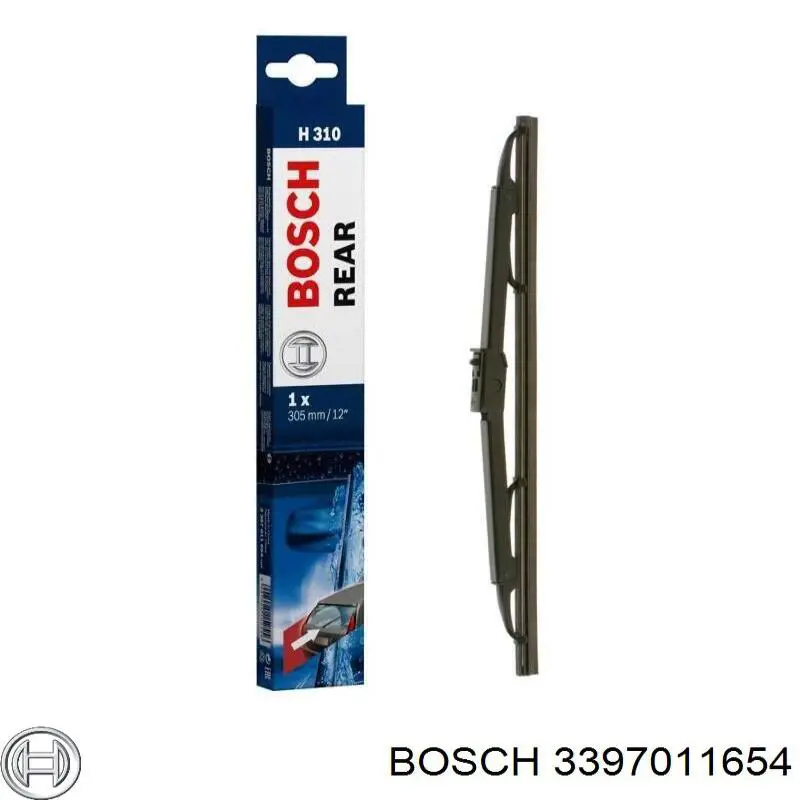 Щітка склоочисника заднього скла VAG 5Z6955425 ціна, від 4.77 USD