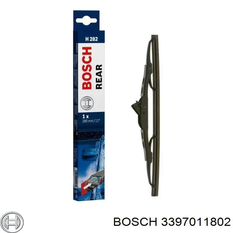 3397011802 Bosch щітка-двірник заднього скла