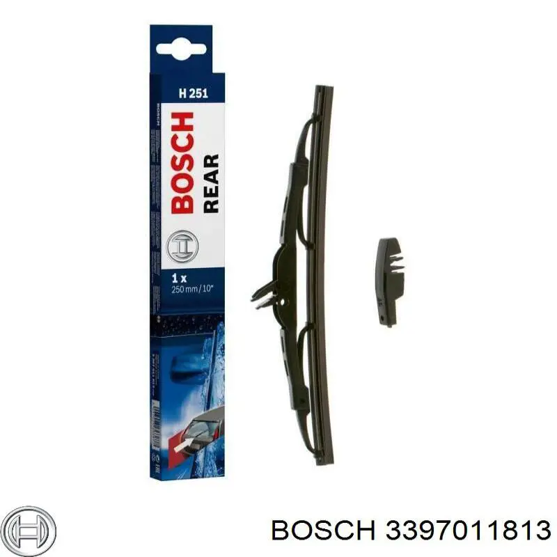 3397011813 Bosch Щітка склоочисника задня