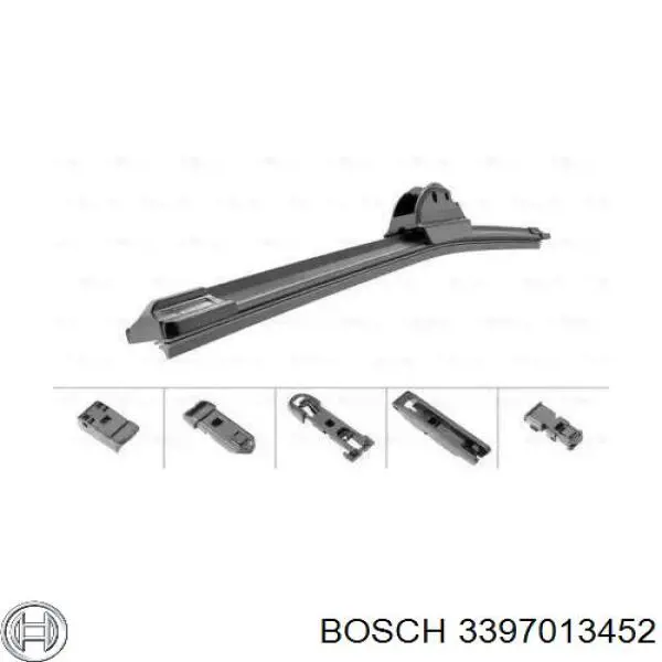 Купити 3397013452 Bosch Щітка-двірник лобового скла, пасажирська