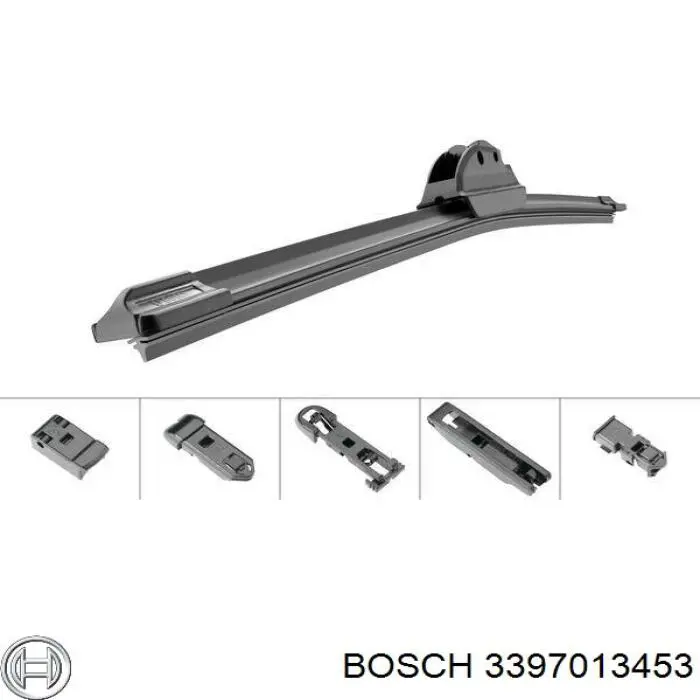 3397013453 Bosch щітка-двірник лобового скла, комплект з 2-х шт.