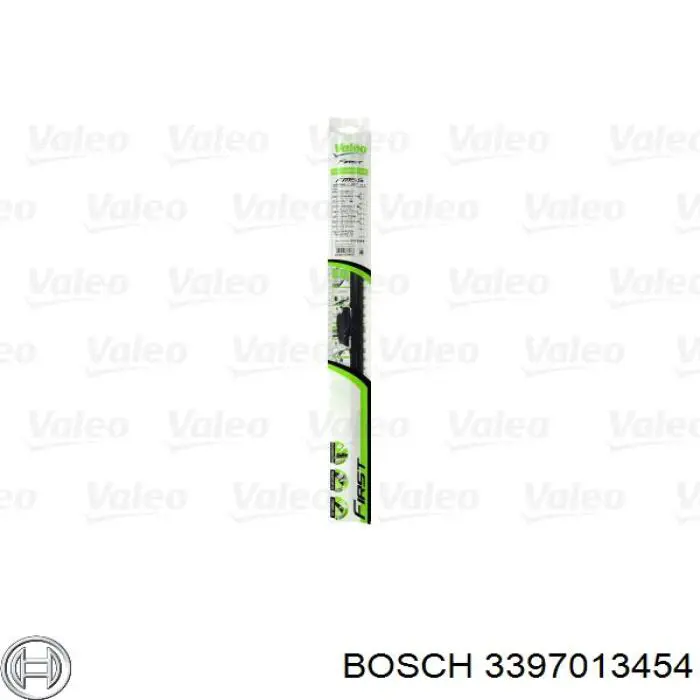 Щітка-двірник лобового скла, пасажирська Bosch 3397013454 ціна, від 7.79 USD
