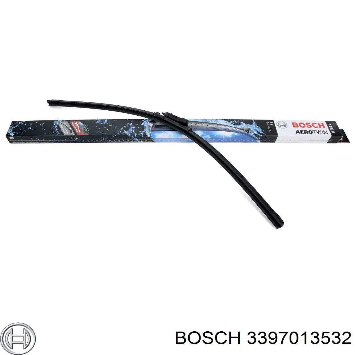3397013532 Bosch щітка-двірник лобового скла, водійська