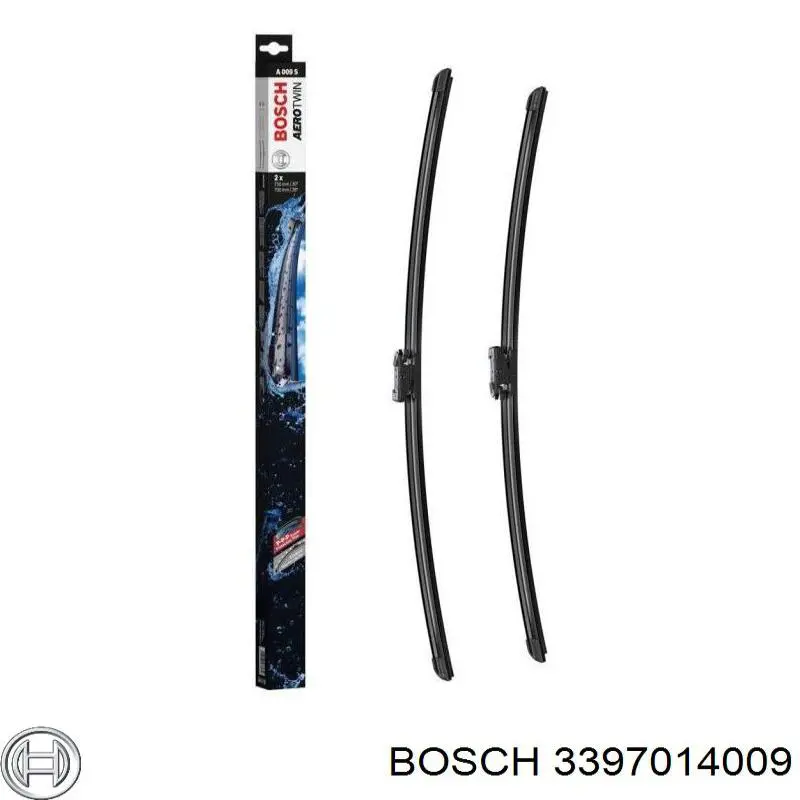 Щітка-двірник лобового скла, комплект з 2-х шт. 3397014009 Bosch