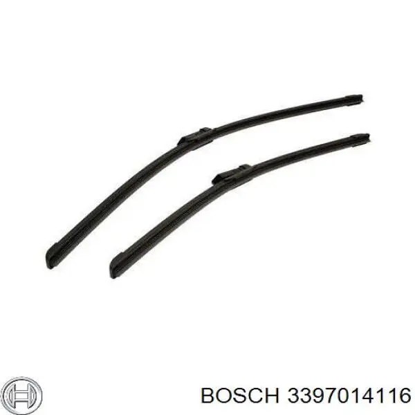 3397014116 Bosch щітка-двірник лобового скла, комплект з 2-х шт.
