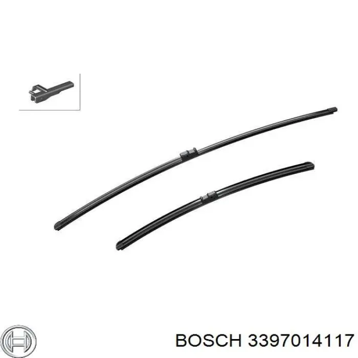 3397014117 Bosch Склоочисники лобового скла