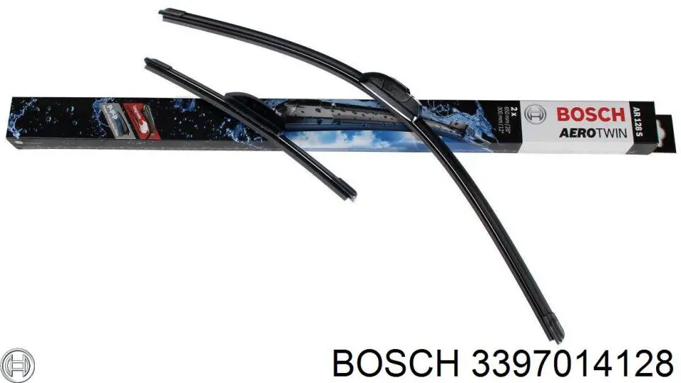 Щітка-двірник лобового скла, комплект з 2-х шт. Bosch 3397014128 ціна, від 20.80 USD