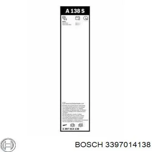 3397014138 Bosch Склоочисники лобового скла