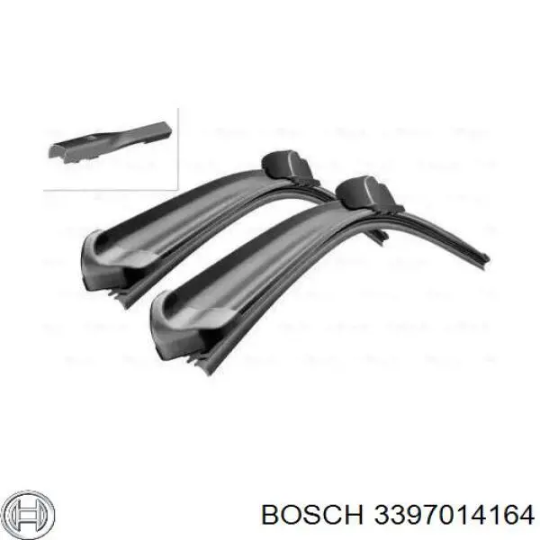 Щітки склоочисника 3397014164 Bosch