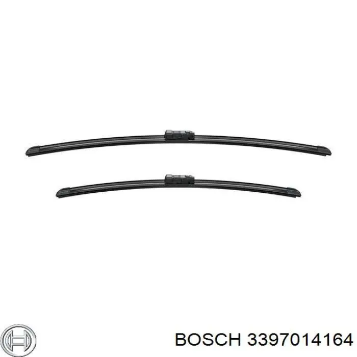 Щітка-двірник лобового скла, комплект з 2-х шт. Bosch 3397014164 ціна, від 29.08 USD