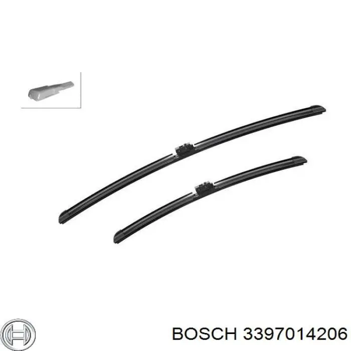 3397014206 Bosch Склоочисники лобового скла