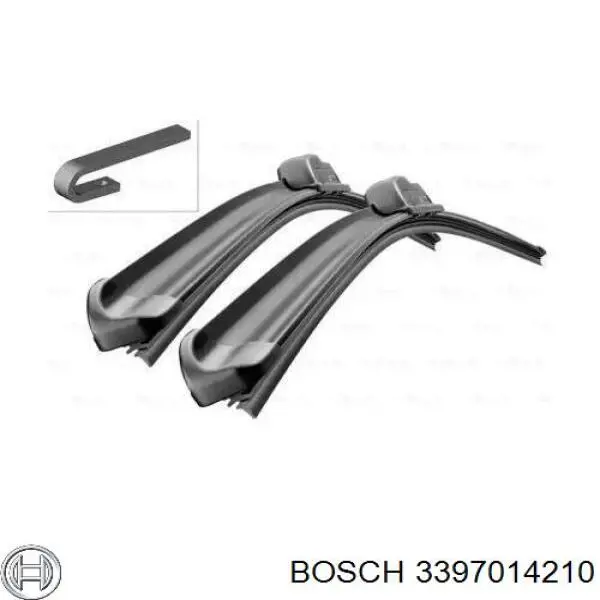 3397014210 Bosch щітка-двірник лобового скла, комплект з 2-х шт.
